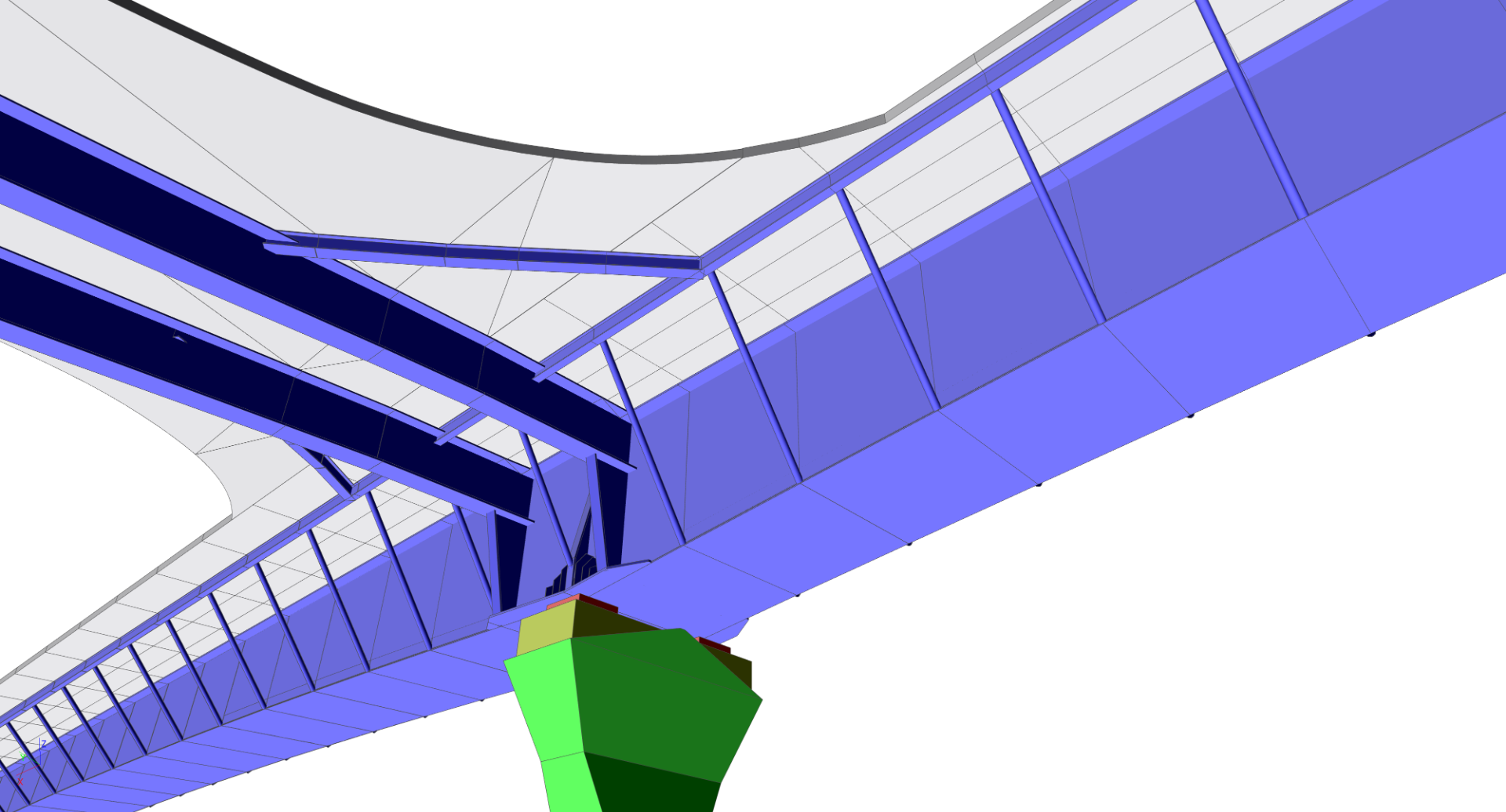 Composite double-bridge Kralupy