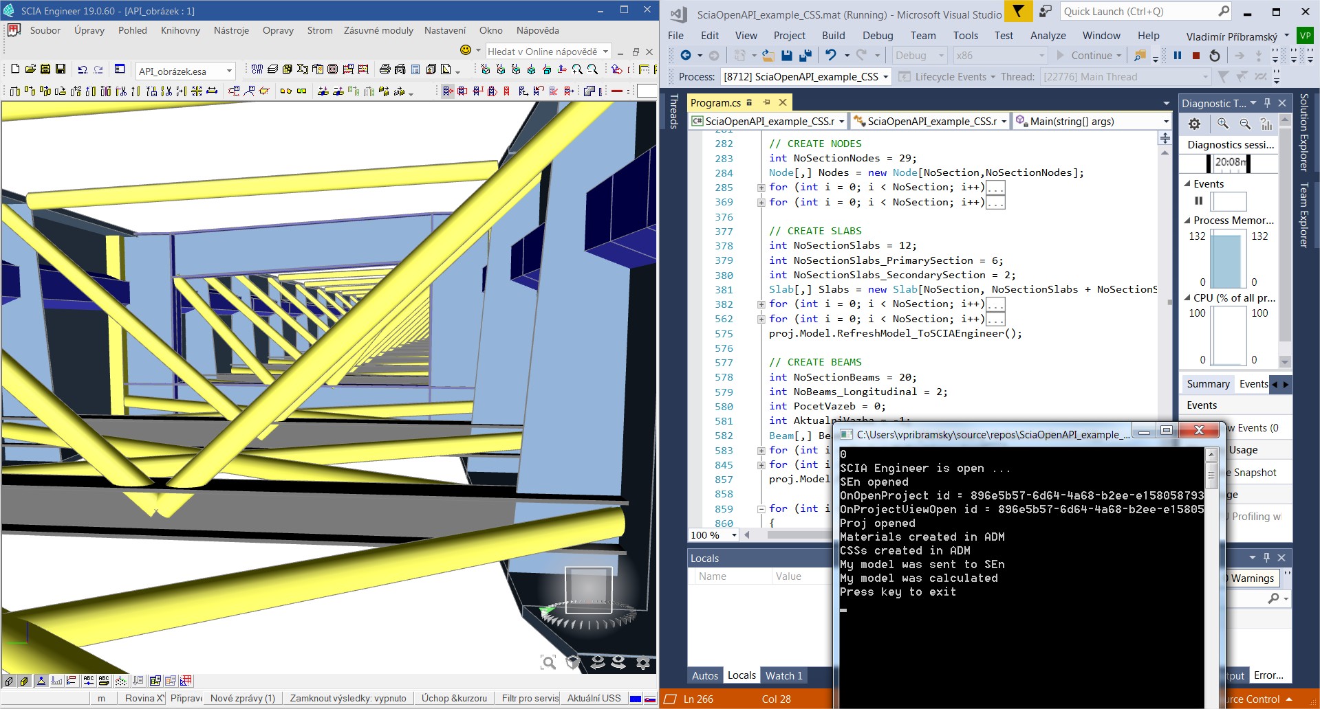 Prototype: Using OpenAPI in SCIA Engineer