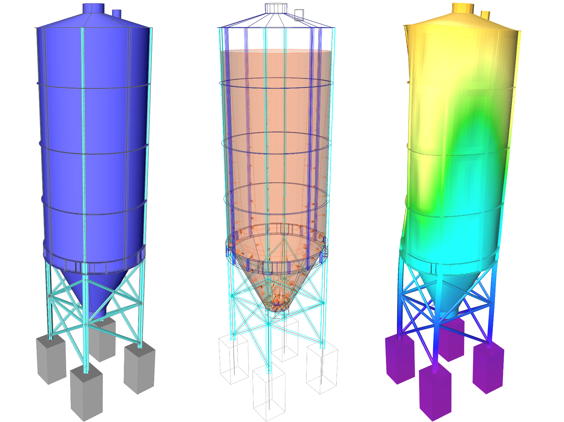 Steel tank modeller